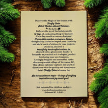 Load image into Gallery viewer, 2025 Stitch Marker Advent Calendar – Nature Meets Nostalgia (12-Day Set)