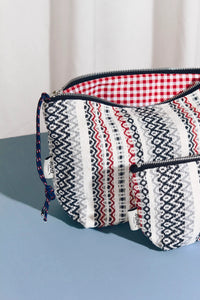 Bolso de Proyecto tejido morellano granate