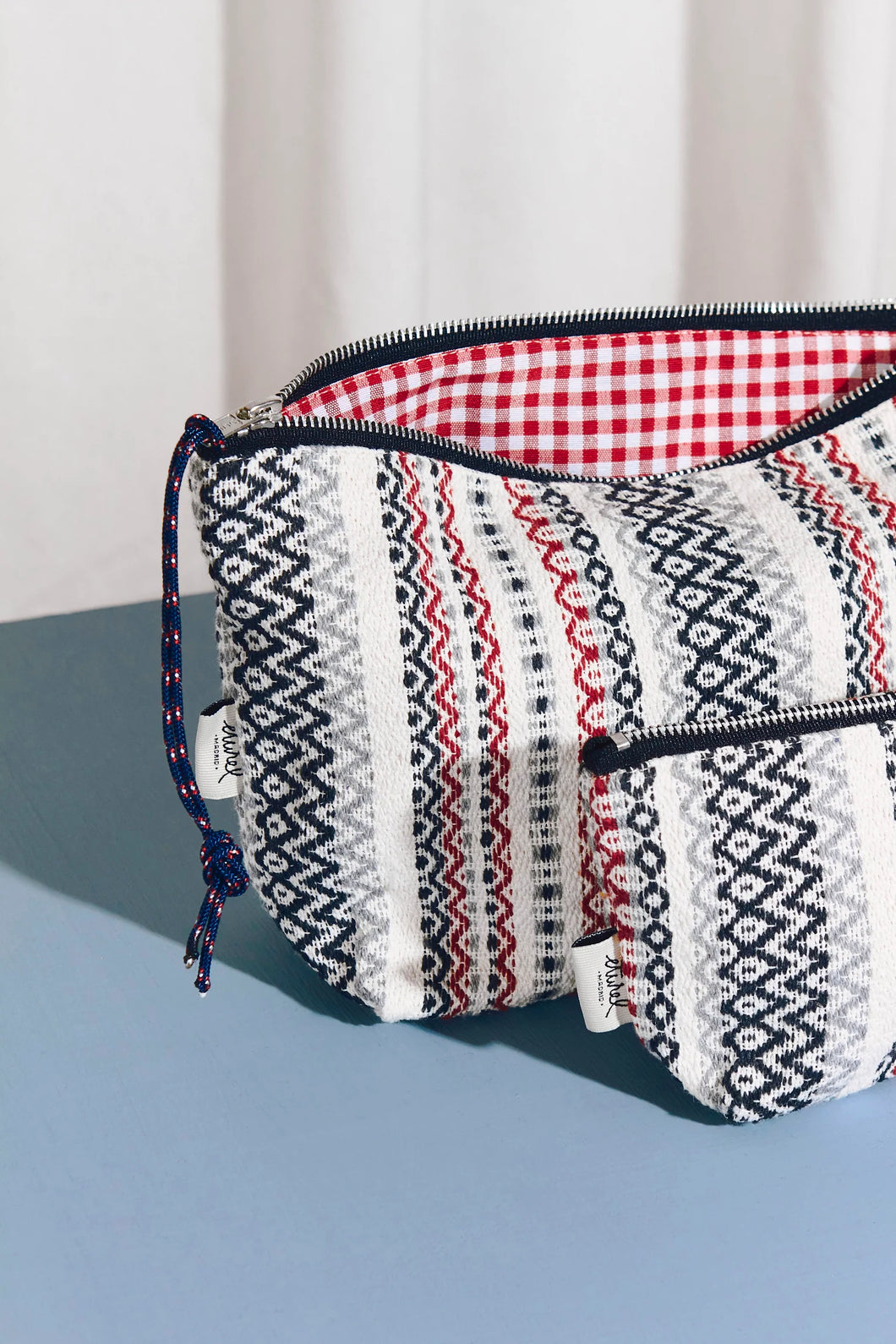 Bolso de Proyecto tejido morellano granate