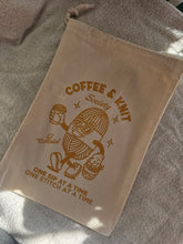 Cargar imagen en el visor de la galería, Coffee &amp; Knit Society Bag
