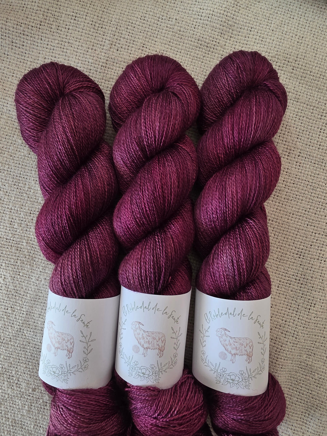 Tempranillo - Silky BFL Lace