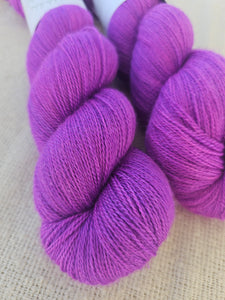 Electric Mora - Silky BFL Lace