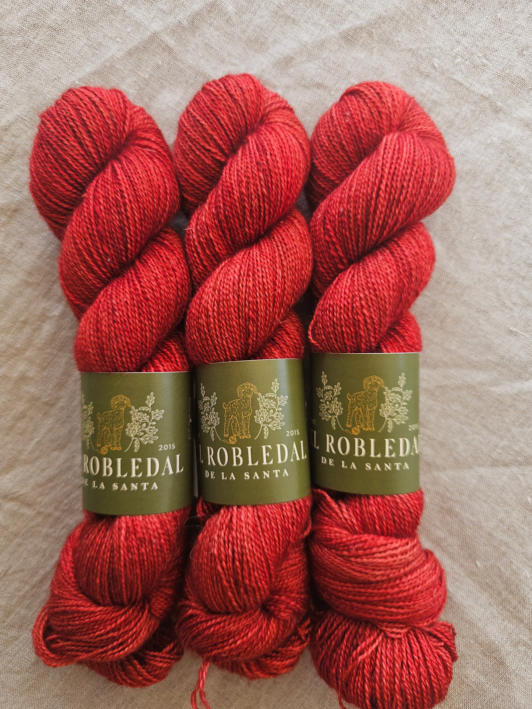 Rojo de Feria - Mohair Blend 3
