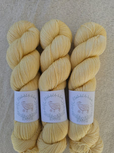 Sassy Custard - Silky BFL Lace