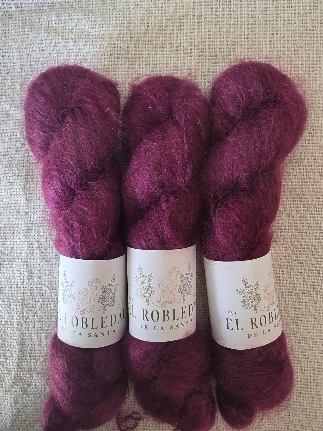 Just Plum - Silky Mohair