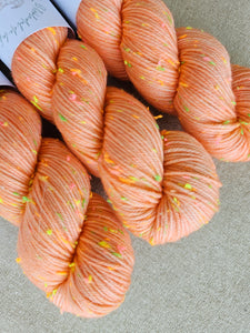 That Fuzzy Peach - Neon Tweed DK