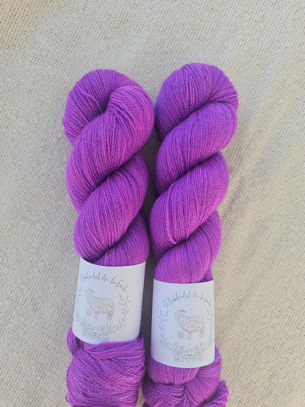 Electric Mora - Silky BFL Lace