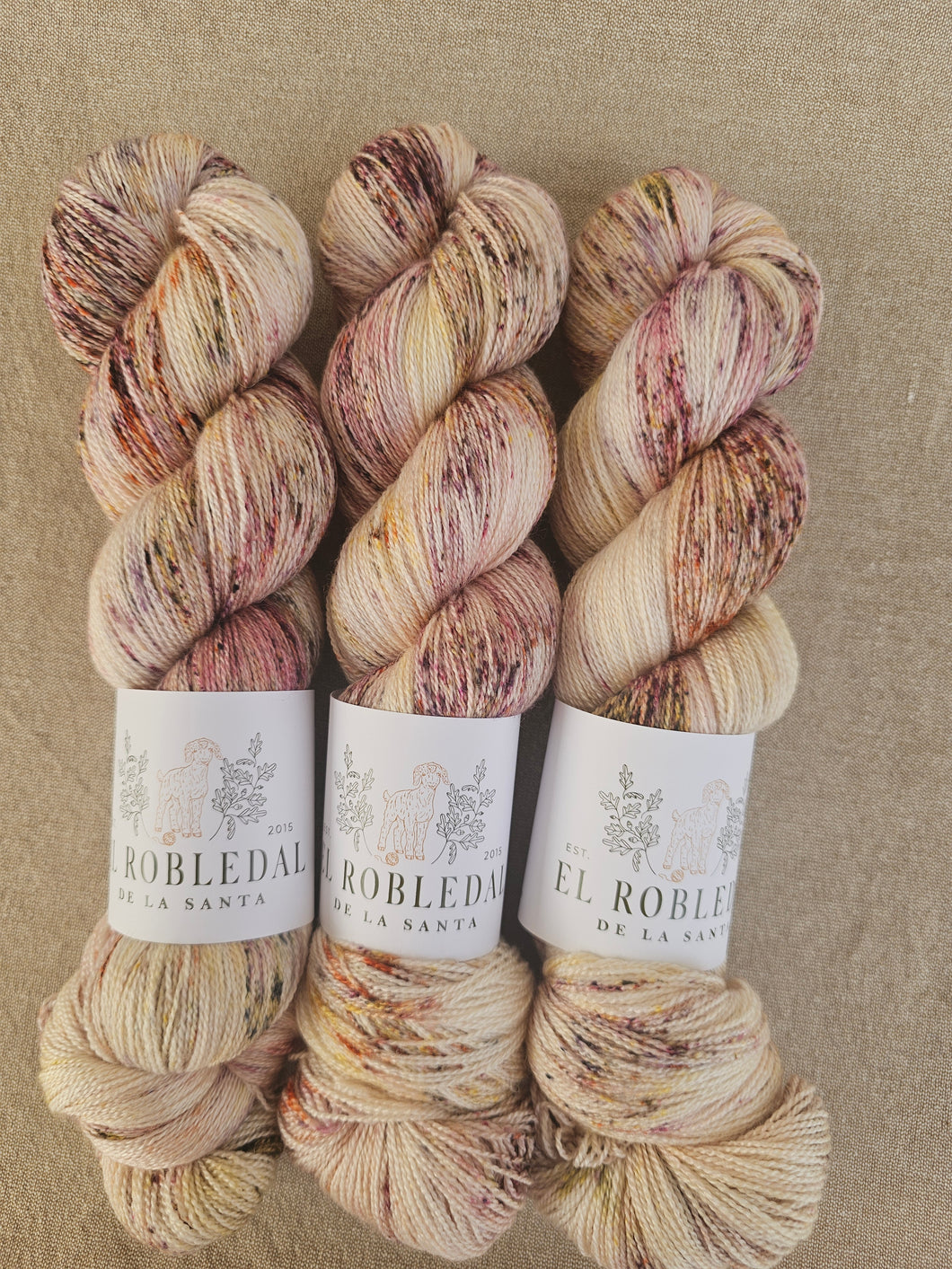 Fig Dust - Silky BFL Lace