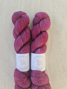 Burnt Burgundy - Silky BFL Lace